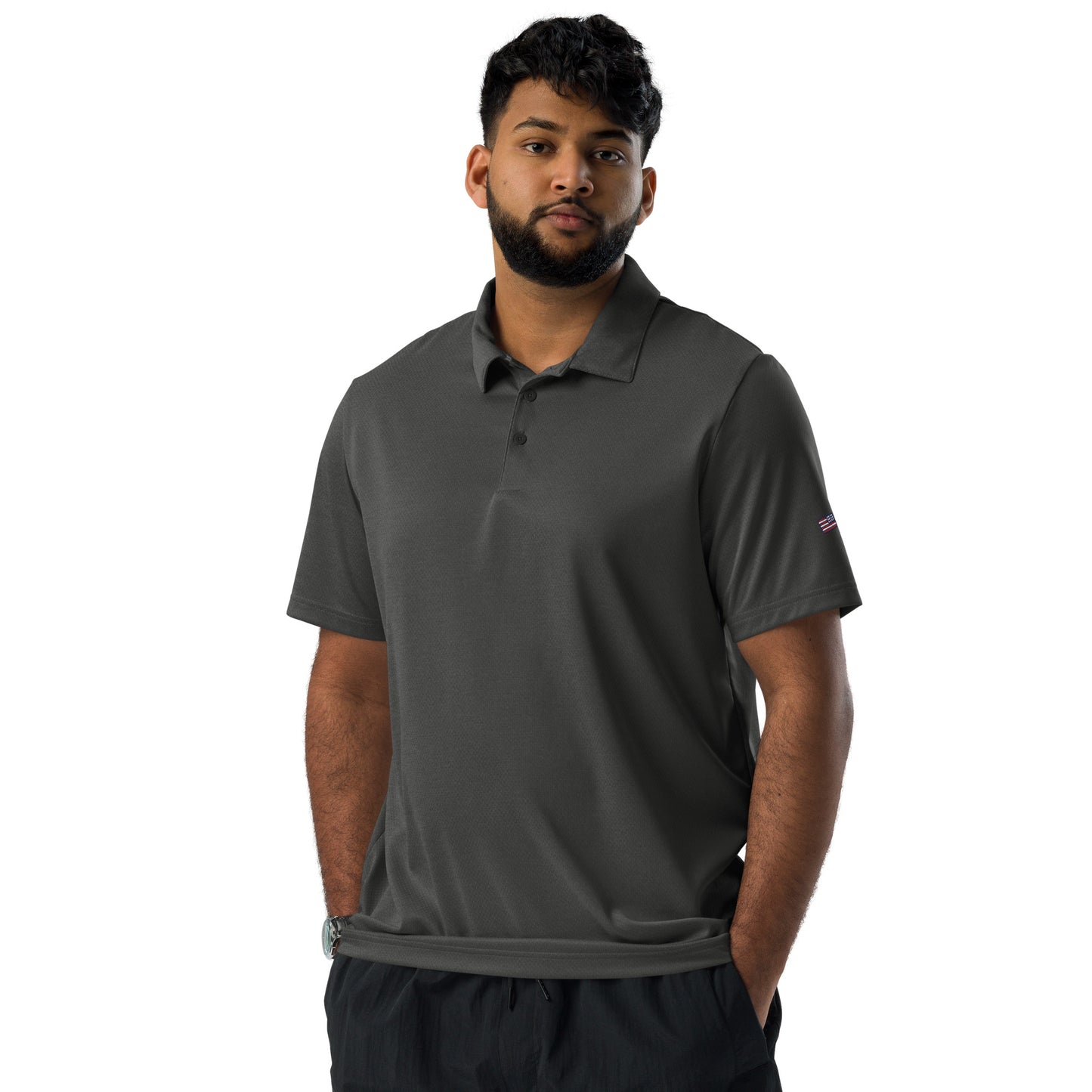 Adidas Space-Dyed Polo - Activewear Well