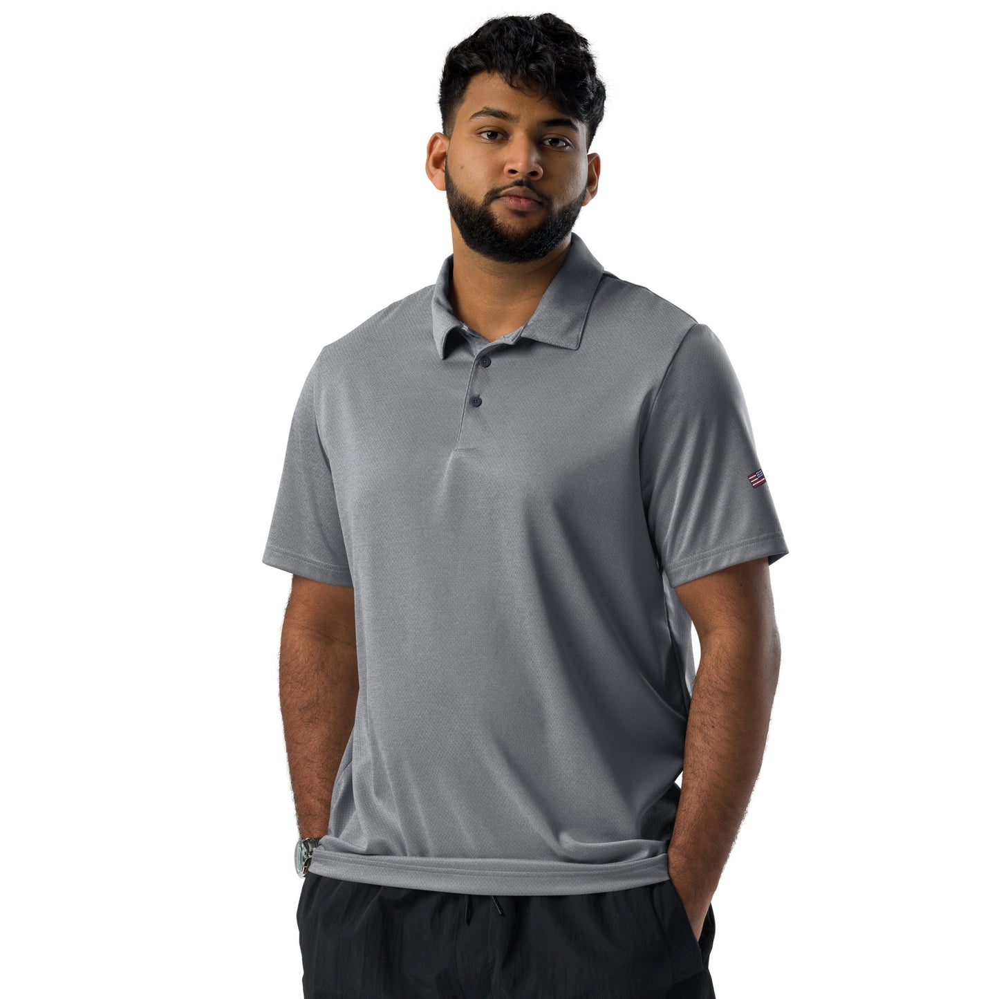 Adidas Space-Dyed Polo - Activewear Well