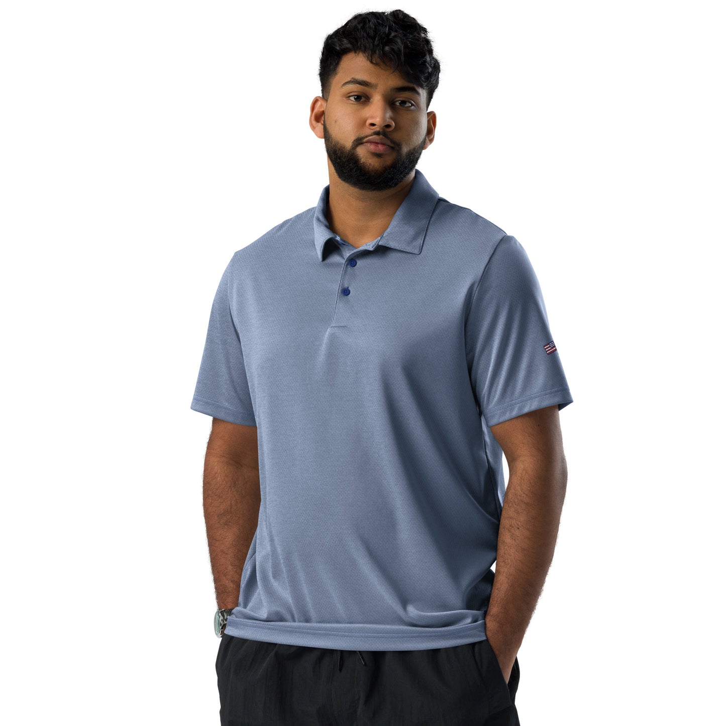 Adidas Space-Dyed Polo - Activewear Well