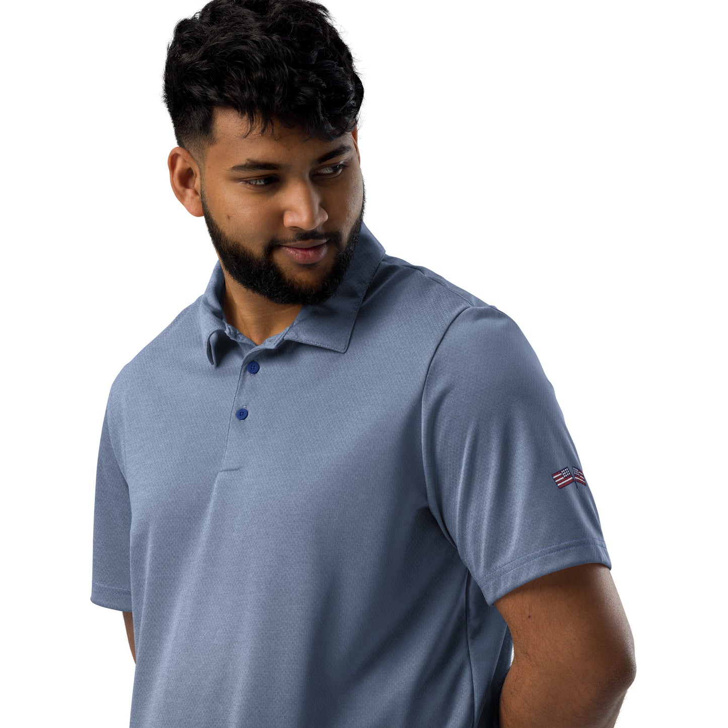Adidas Space-Dyed Polo - Activewear Well