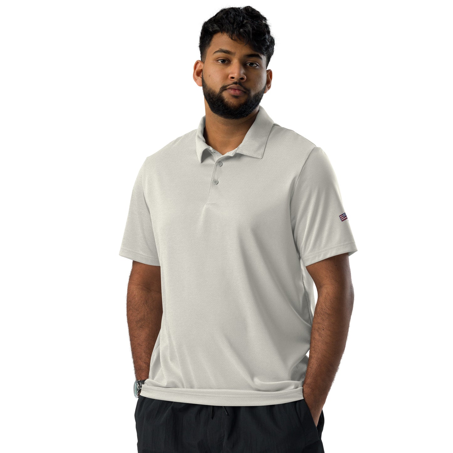Adidas Space-Dyed Polo - Activewear Well