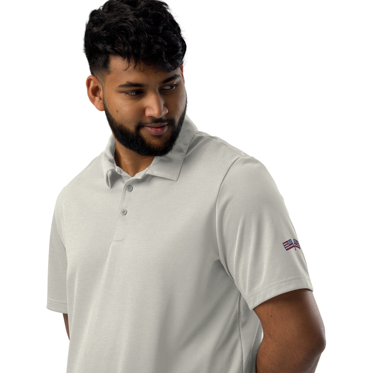 Adidas Space-Dyed Polo - Activewear Well