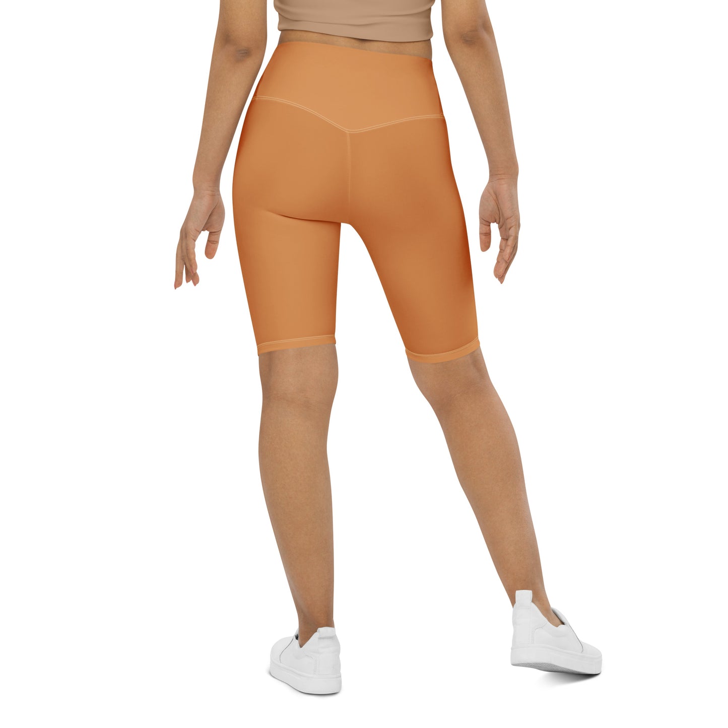 Sepia High-Rise Biker Shorts - Activewear Well