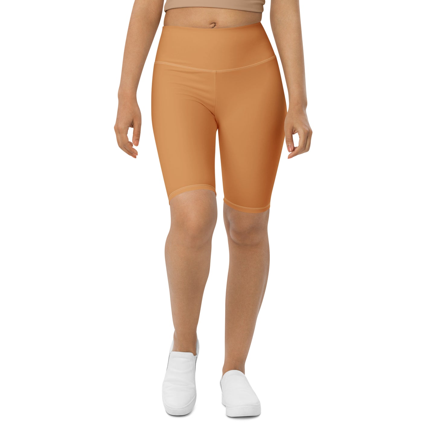 Sepia High-Rise Biker Shorts - Activewear Well