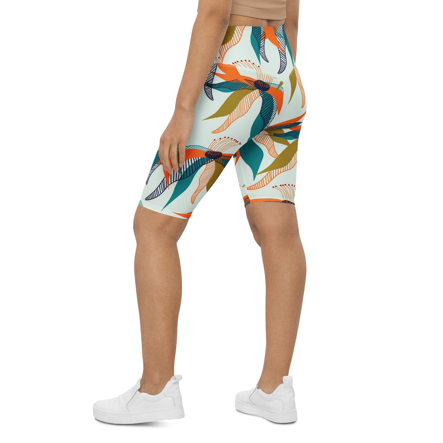 Destiny High-Rise Biker Shorts - Activewear Well