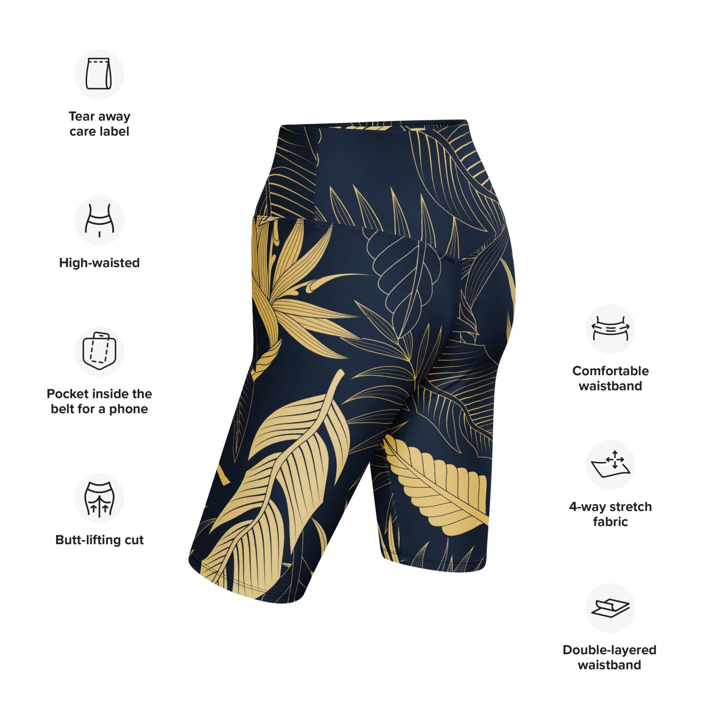 Charlotte High-Rise Biker Shorts - Activewear Well