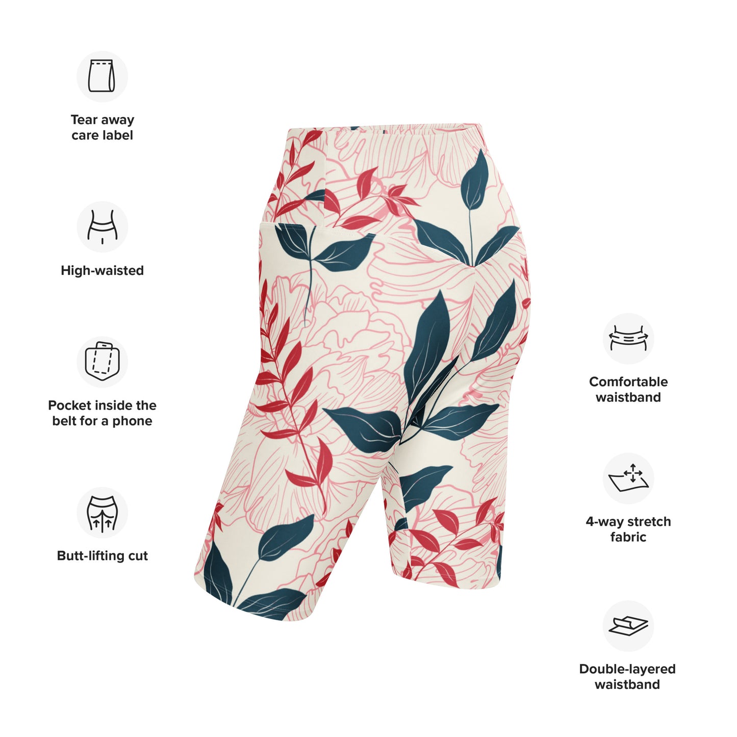 Victoria High-Rise Biker Shorts - Activewear Well