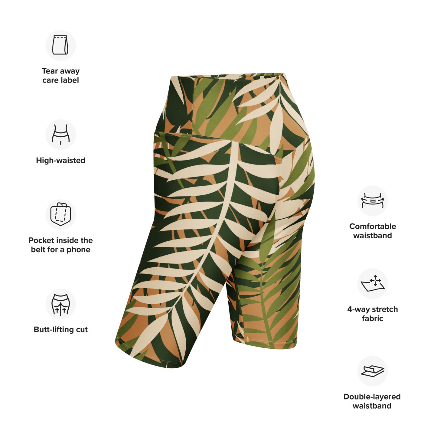 Rachel High-Rise Biker Shorts - Activewear Well