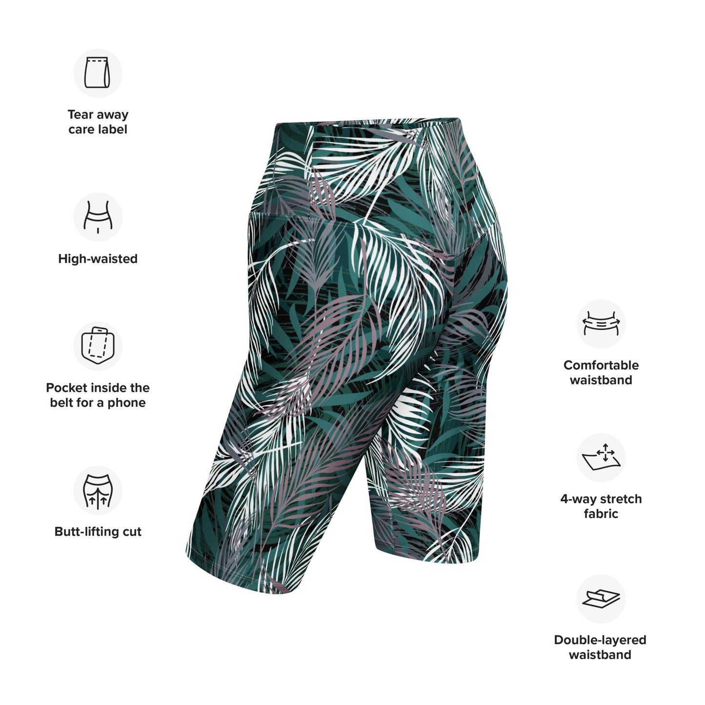 Vanessa High-Rise Biker Shorts - Activewear Well