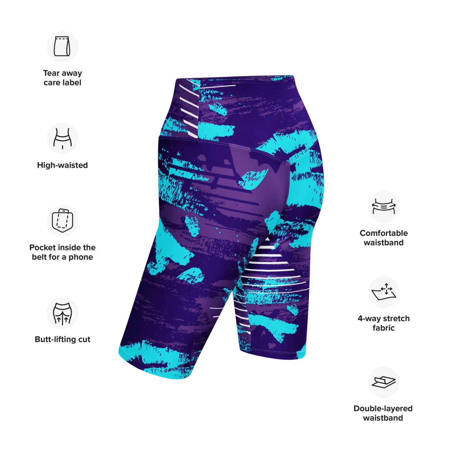 Paige High-Rise Biker Shorts - Activewear Well