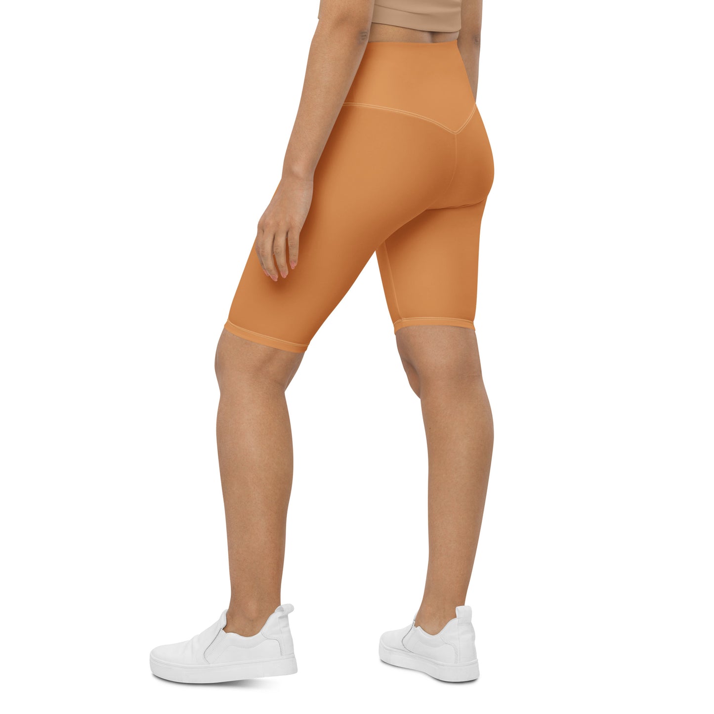 Sepia High-Rise Biker Shorts - Activewear Well