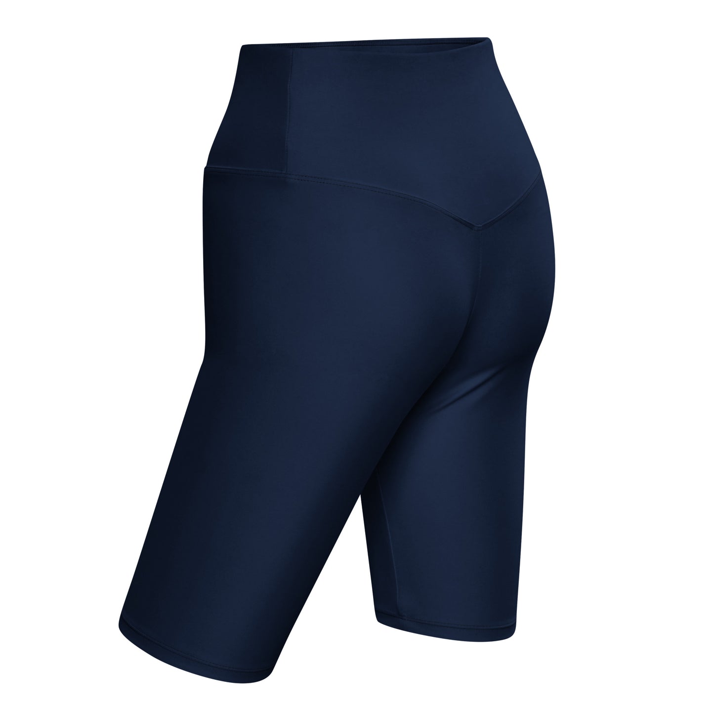 Navy High-Rise Biker Shorts - Activewear Well