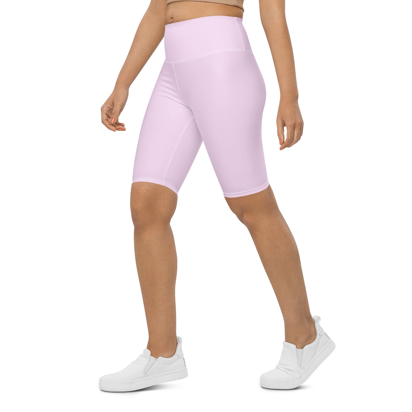 Lilac High-Rise Biker Short - Activewear Well