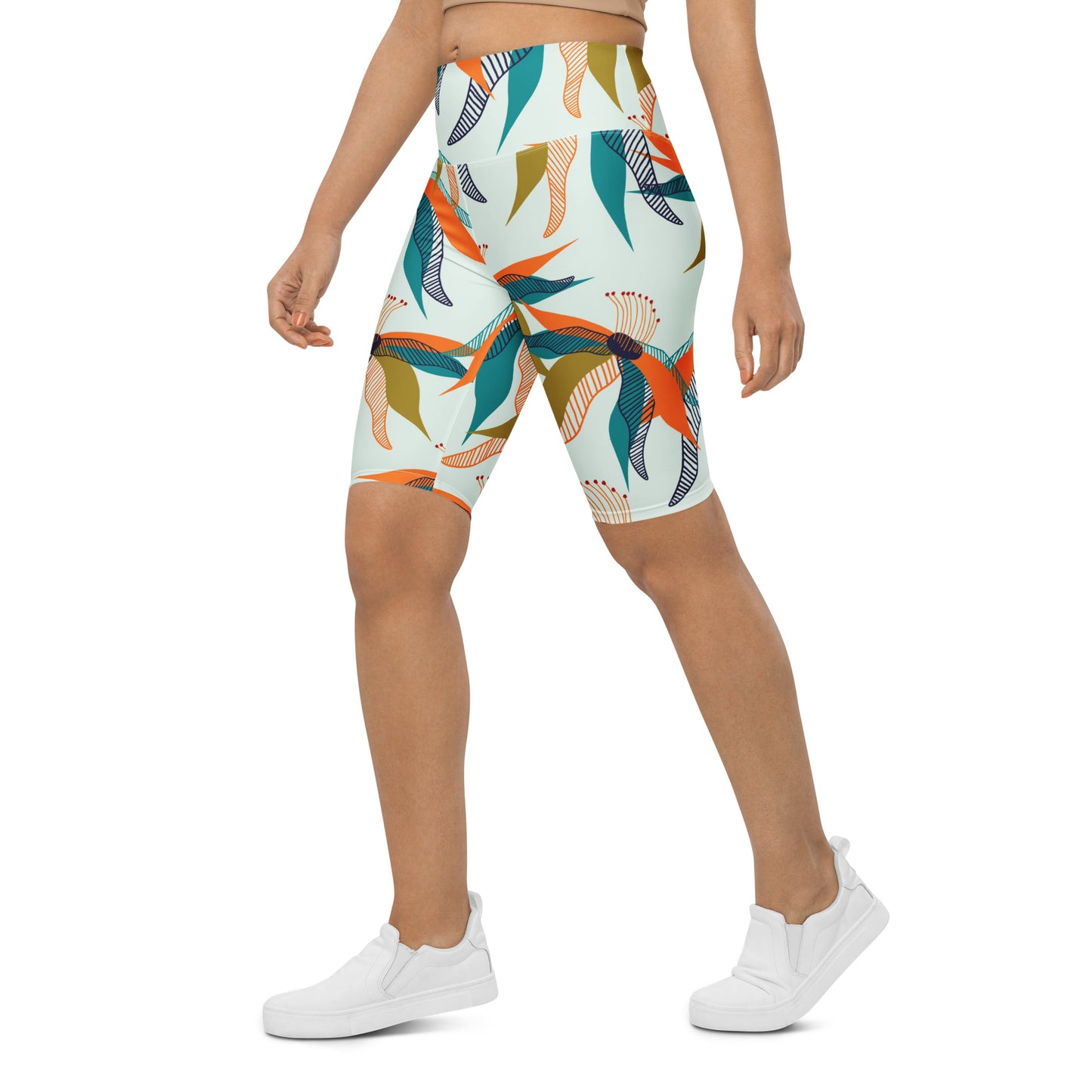 Destiny High-Rise Biker Shorts - Activewear Well