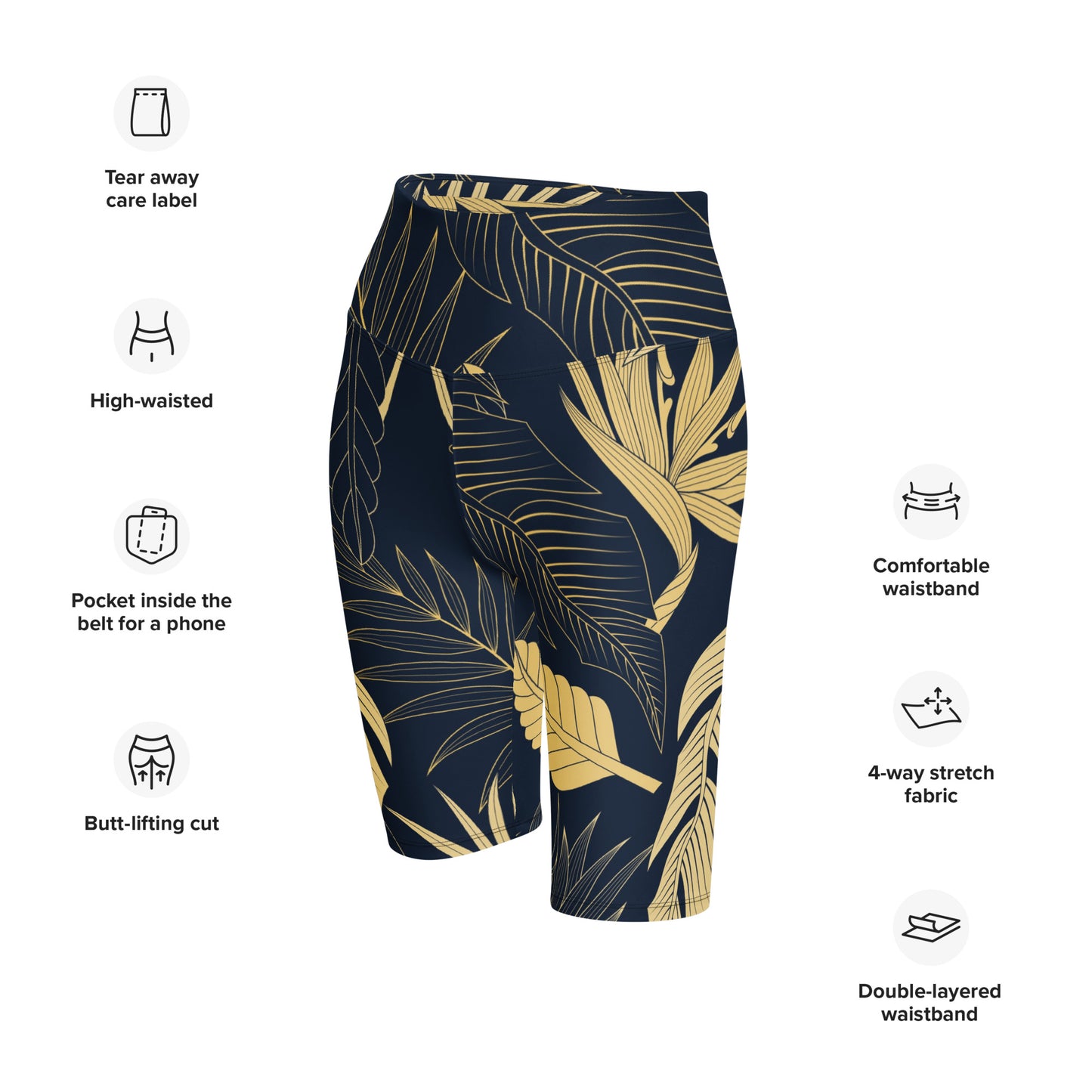 Charlotte High-Rise Biker Shorts - Activewear Well