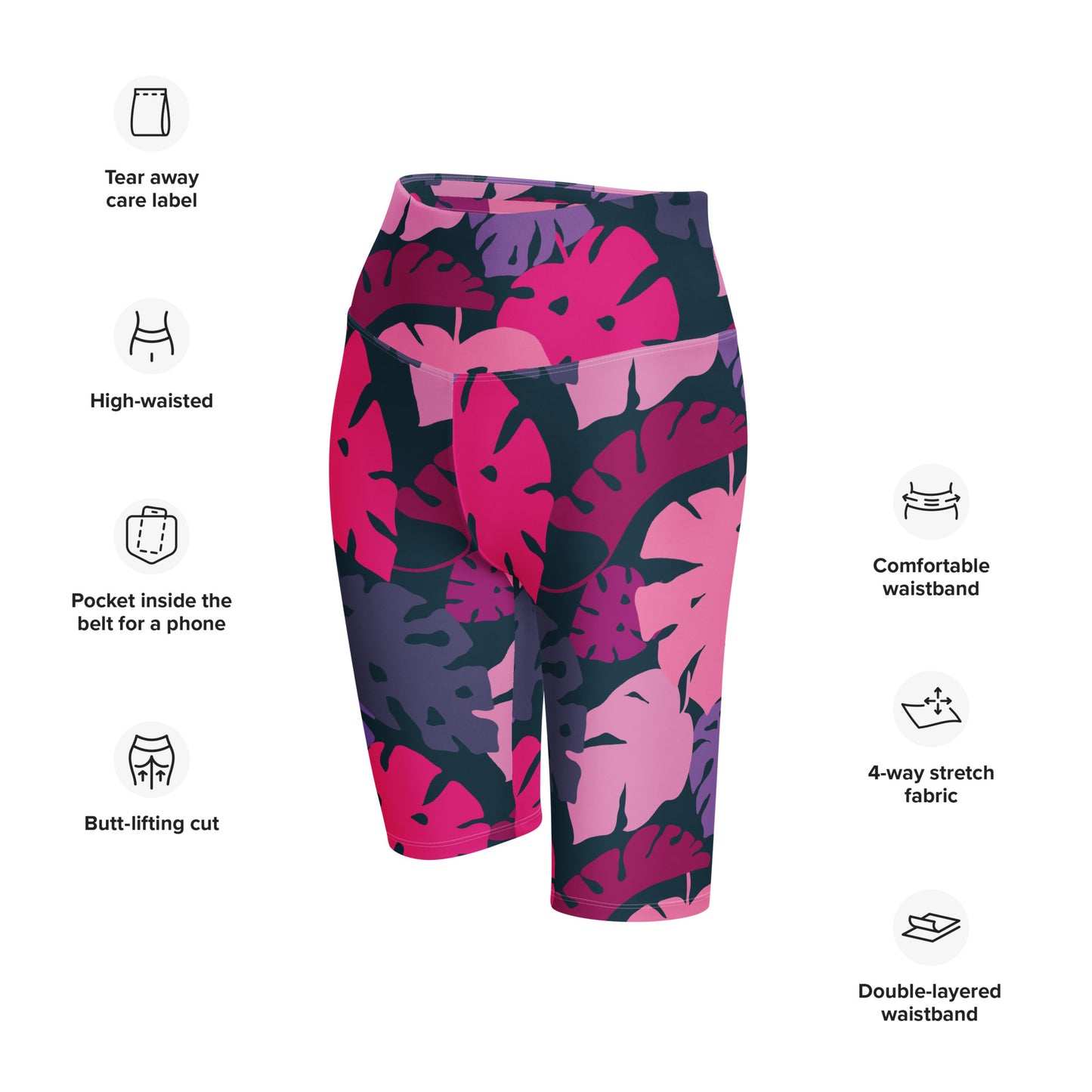 Lisa High-Rise Biker Shorts - Activewear Well