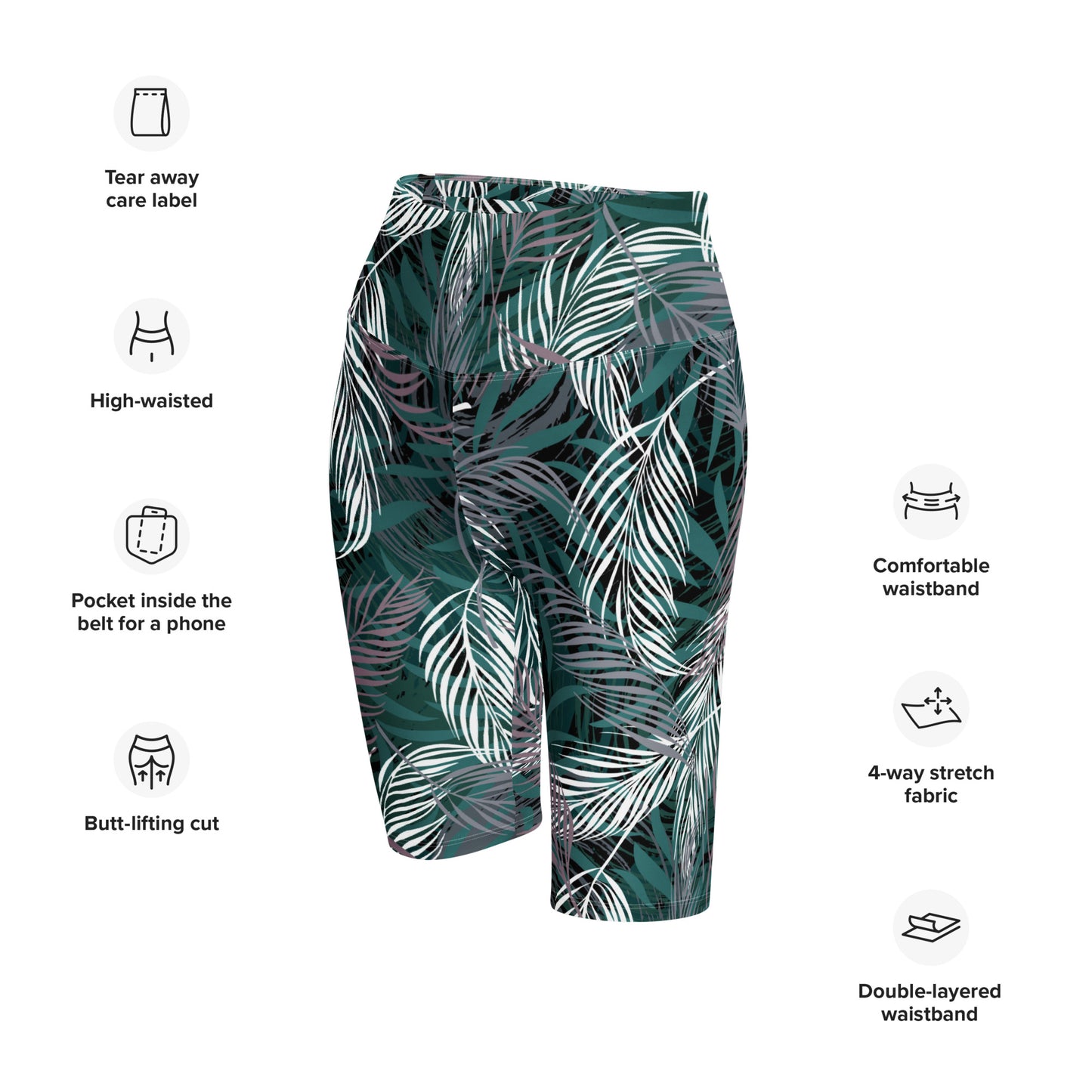 Vanessa High-Rise Biker Shorts - Activewear Well