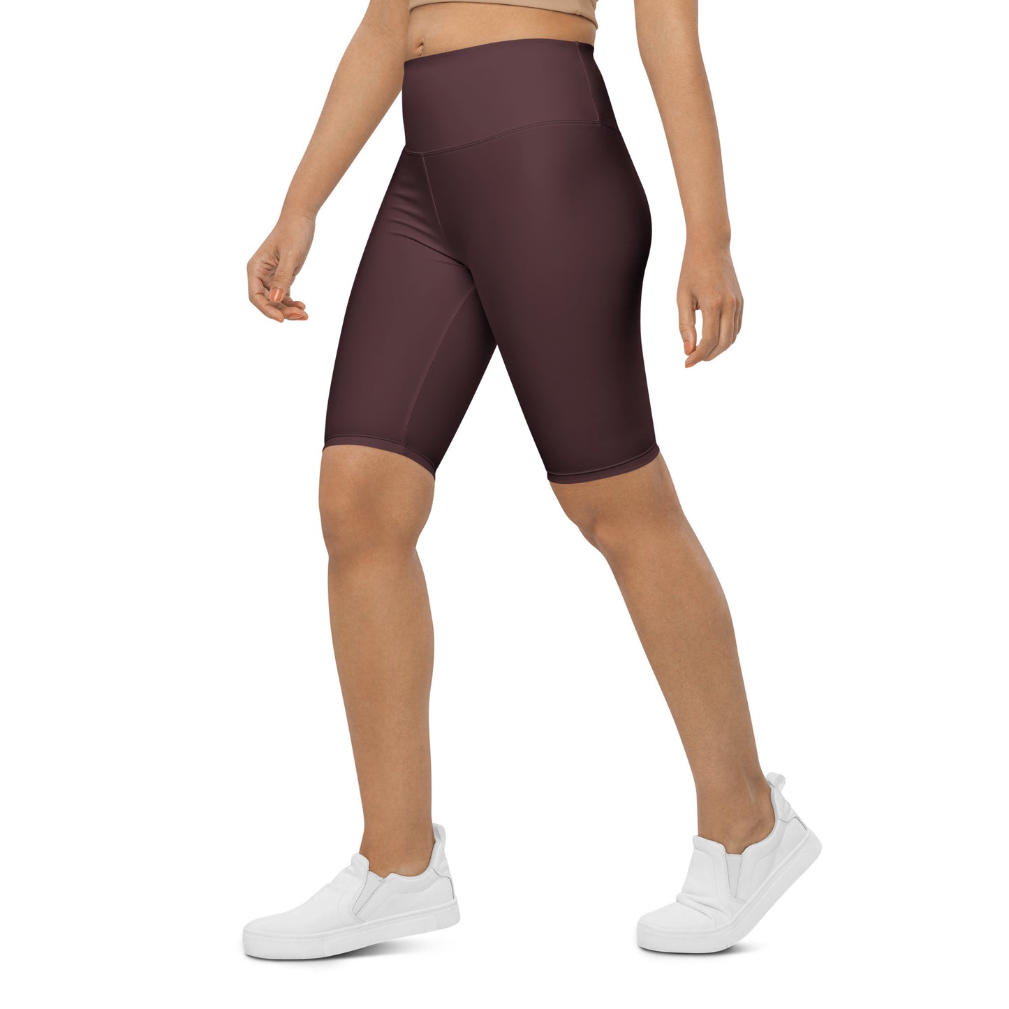 Espresso High-Rise Biker Shorts - Activewear Well