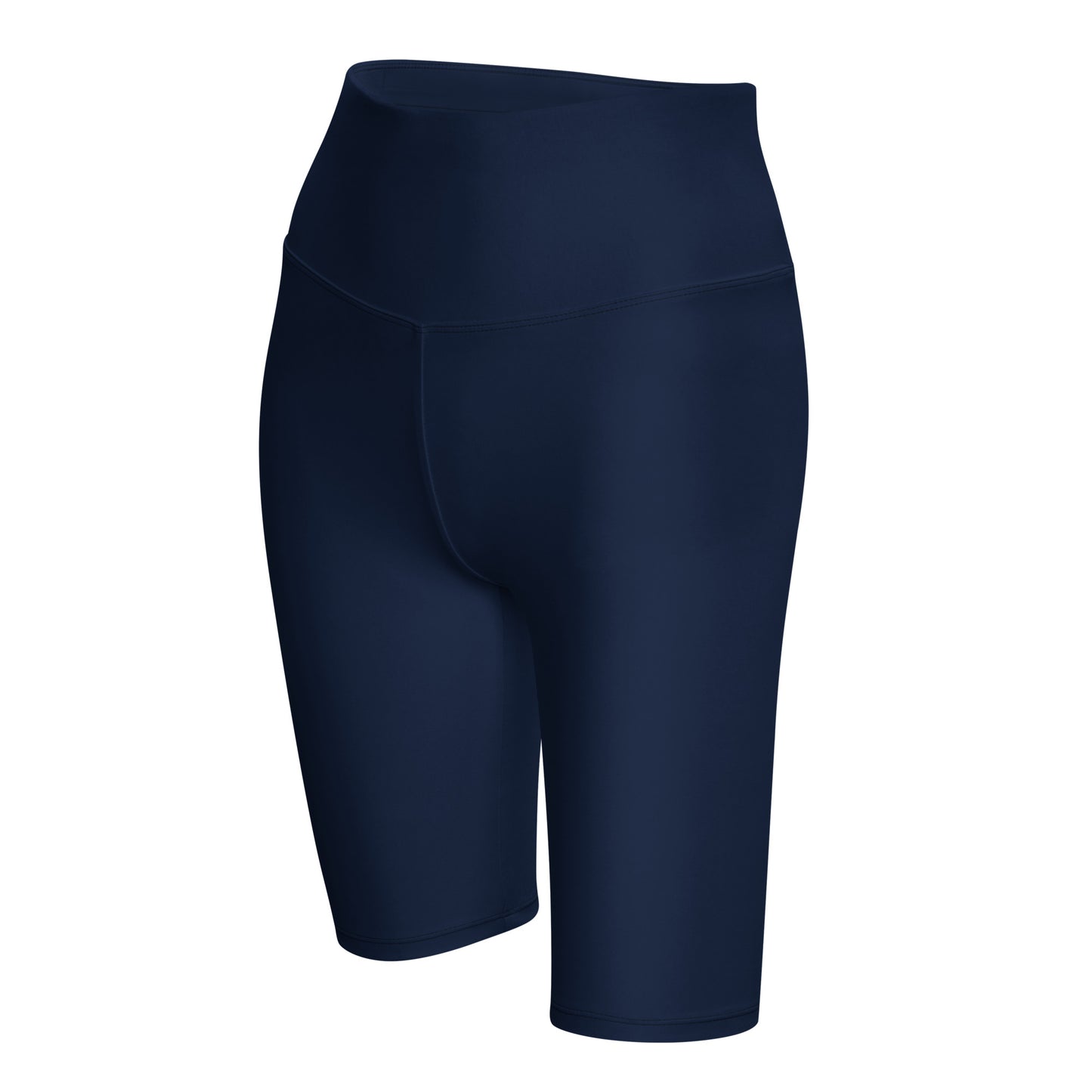 Navy High-Rise Biker Shorts - Activewear Well