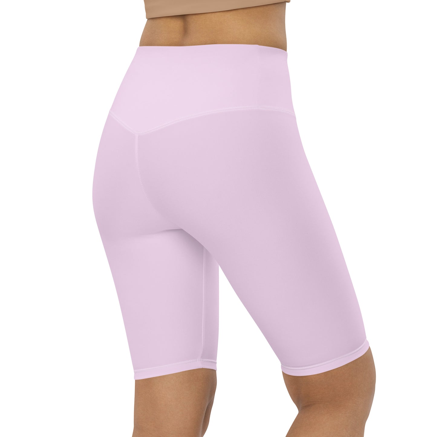 Lilac High-Rise Biker Short - Activewear Well