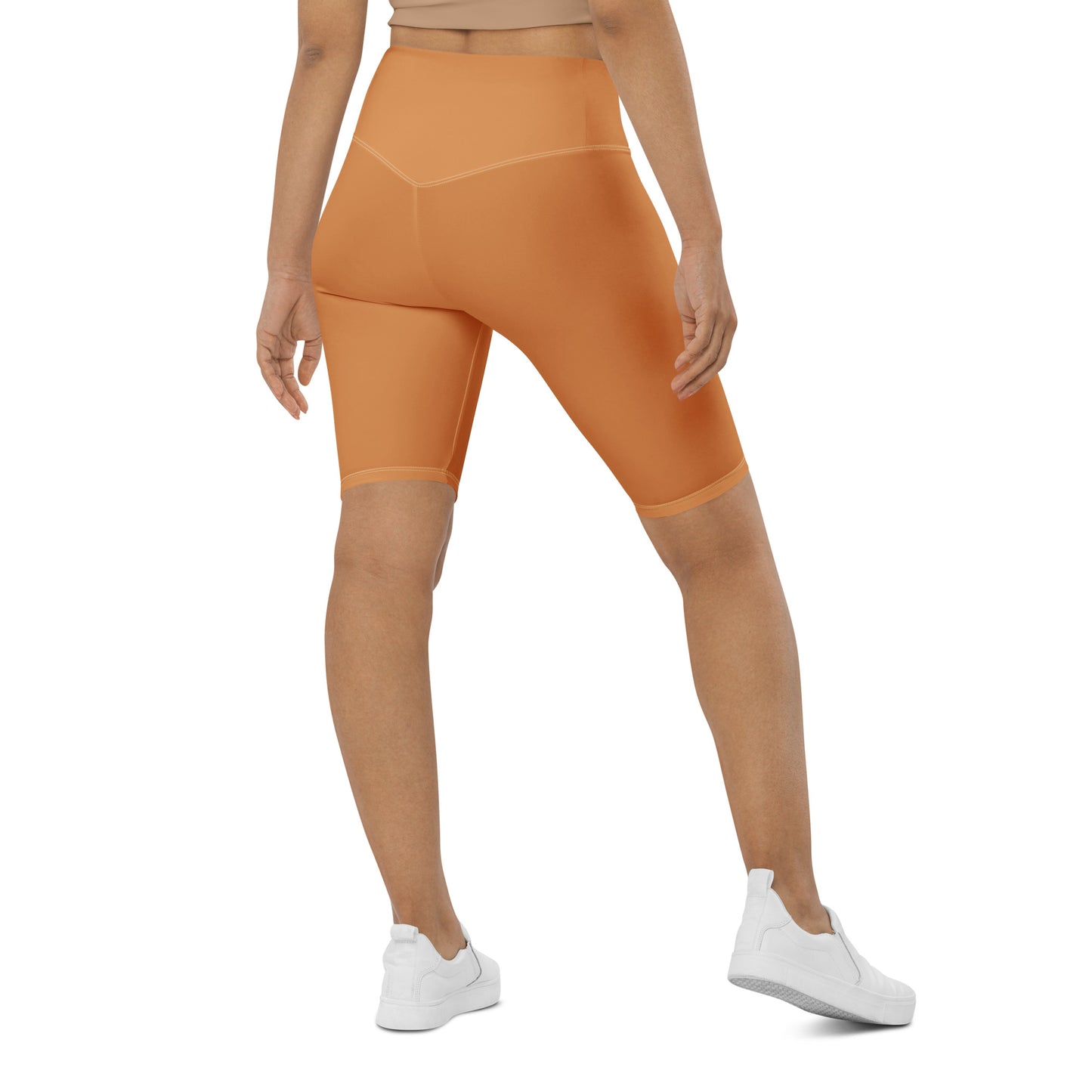 Sepia High-Rise Biker Shorts - Activewear Well
