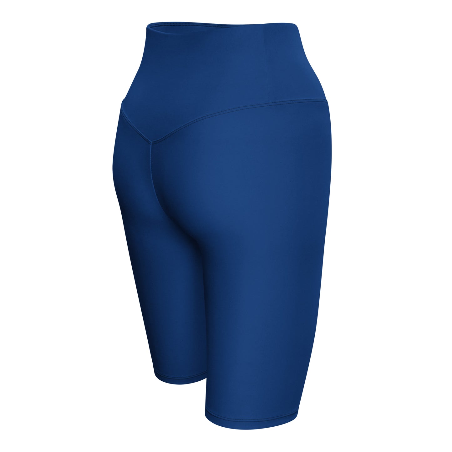 Royal Blue High-Rise Biker Shorts - Activewear Well