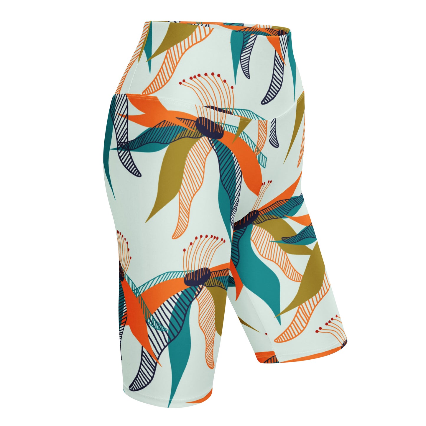 Destiny High-Rise Biker Shorts - Activewear Well