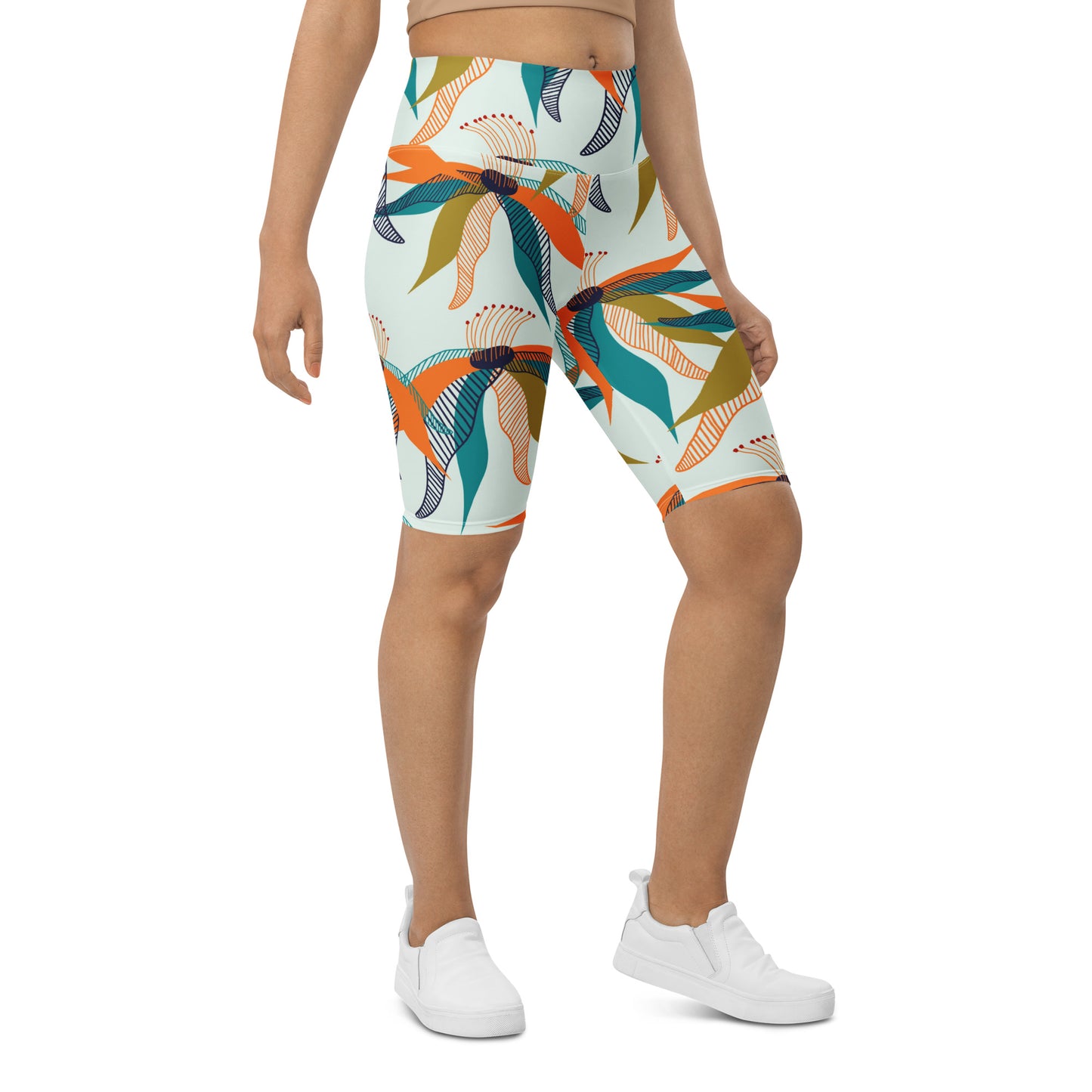 Destiny High-Rise Biker Shorts - Activewear Well