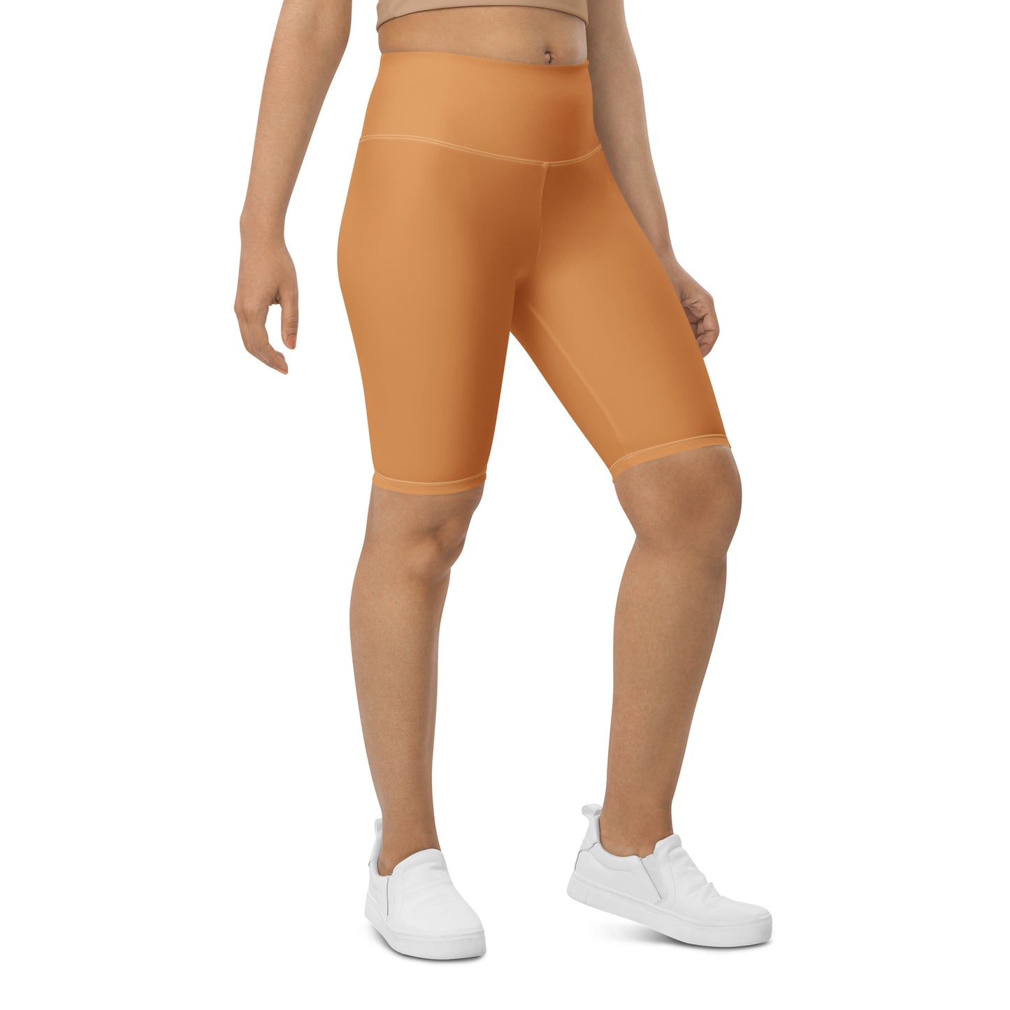 Sepia High-Rise Biker Shorts - Activewear Well