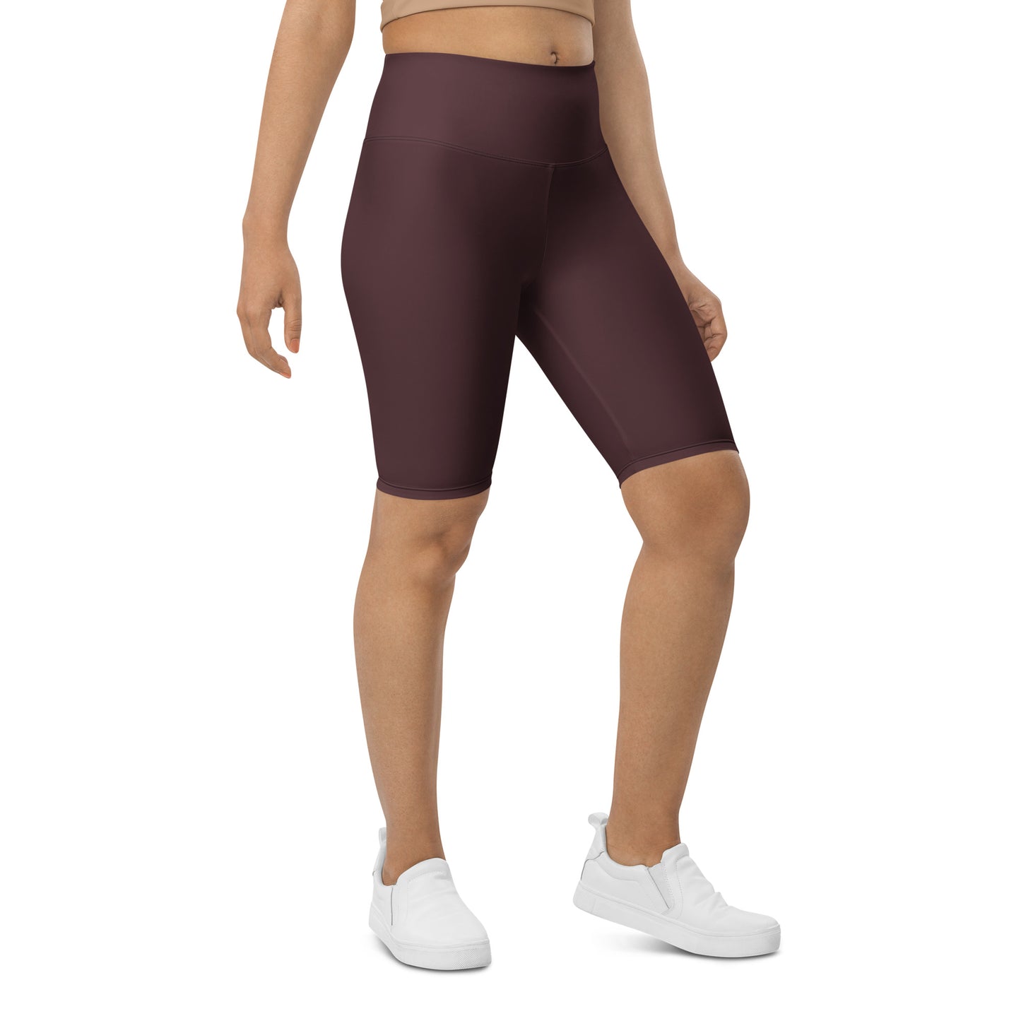 Espresso High-Rise Biker Shorts - Activewear Well