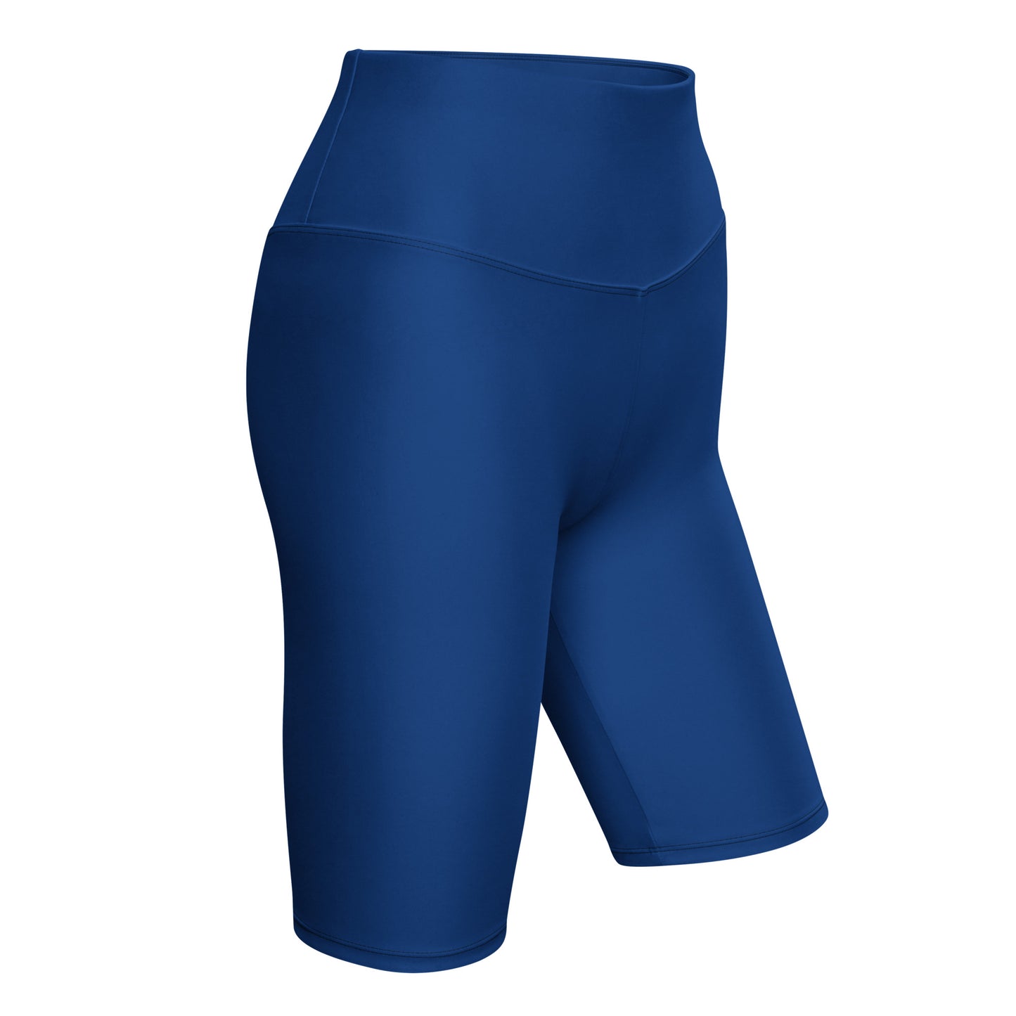 Royal Blue High-Rise Biker Shorts - Activewear Well