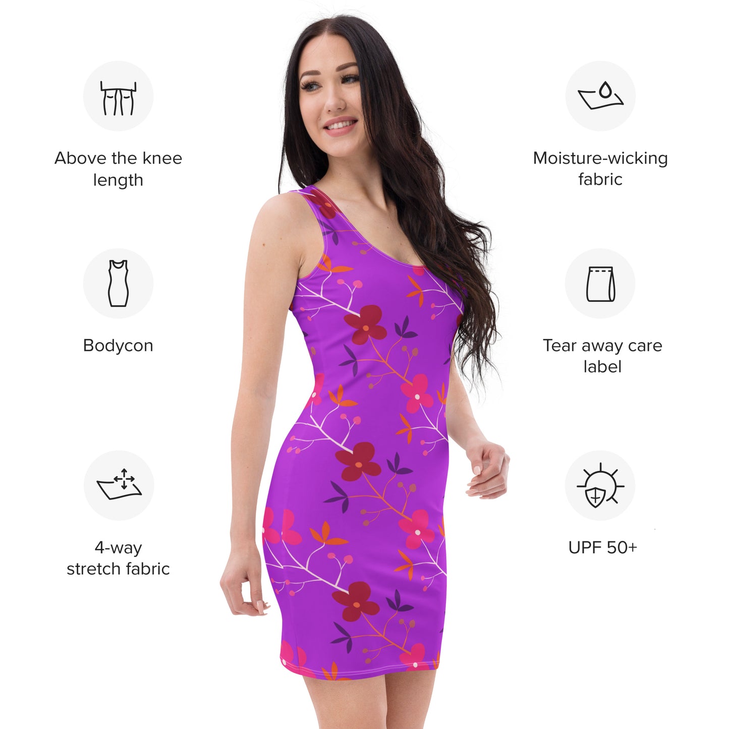 Kayla Bodycon Dress - Activewear Well