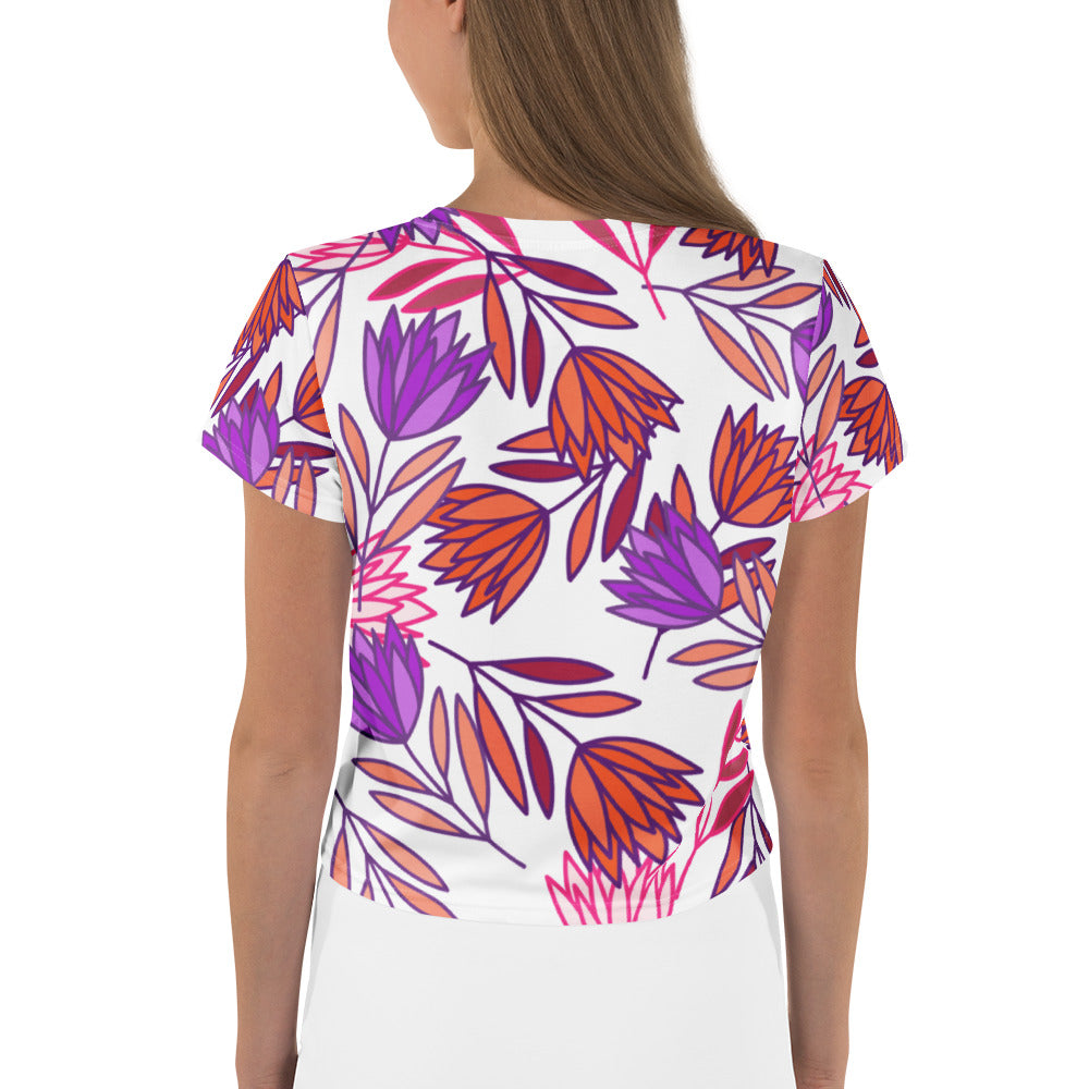 Sharon Crop Tee - Activewear Well