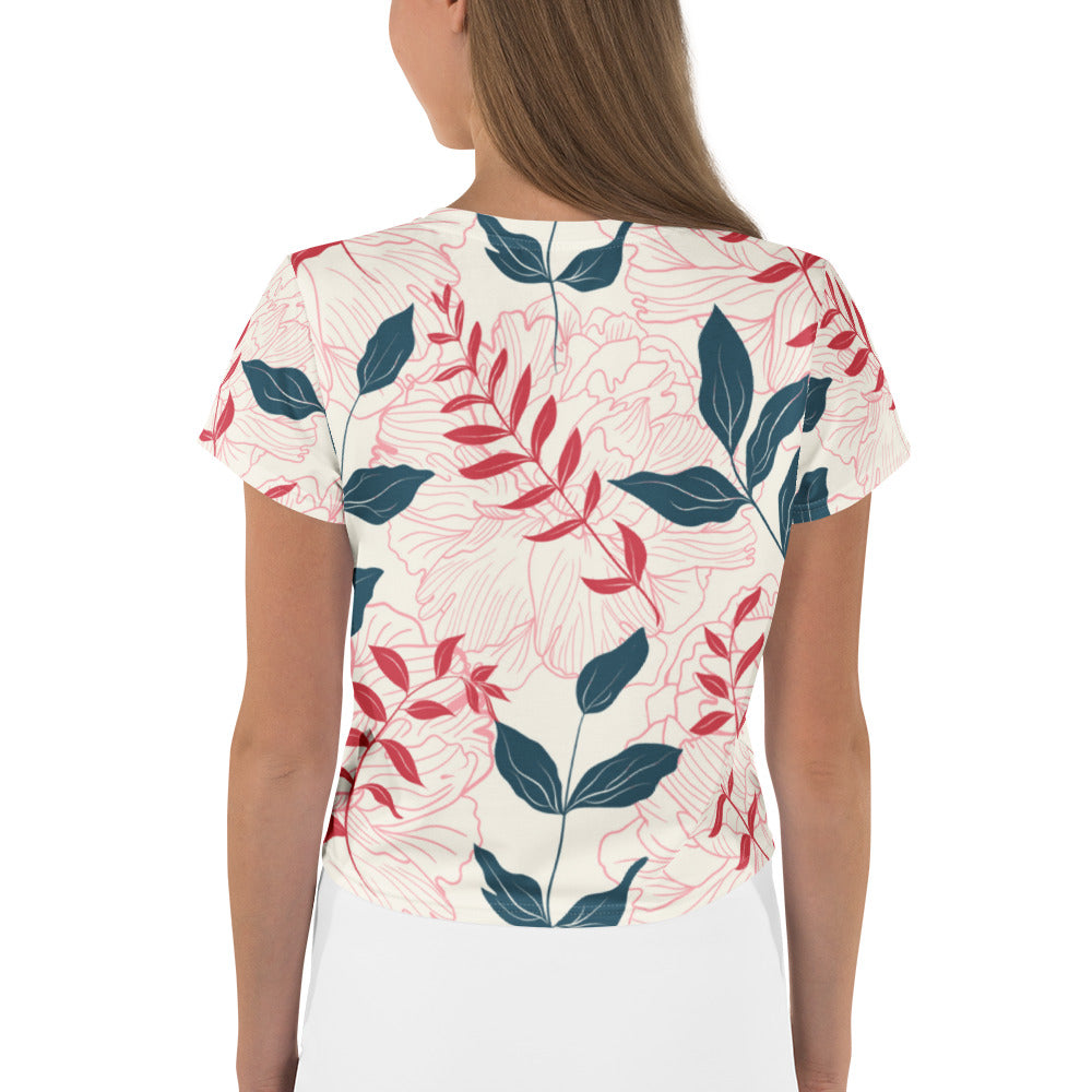Sally Crop Tee - Activewear Well
