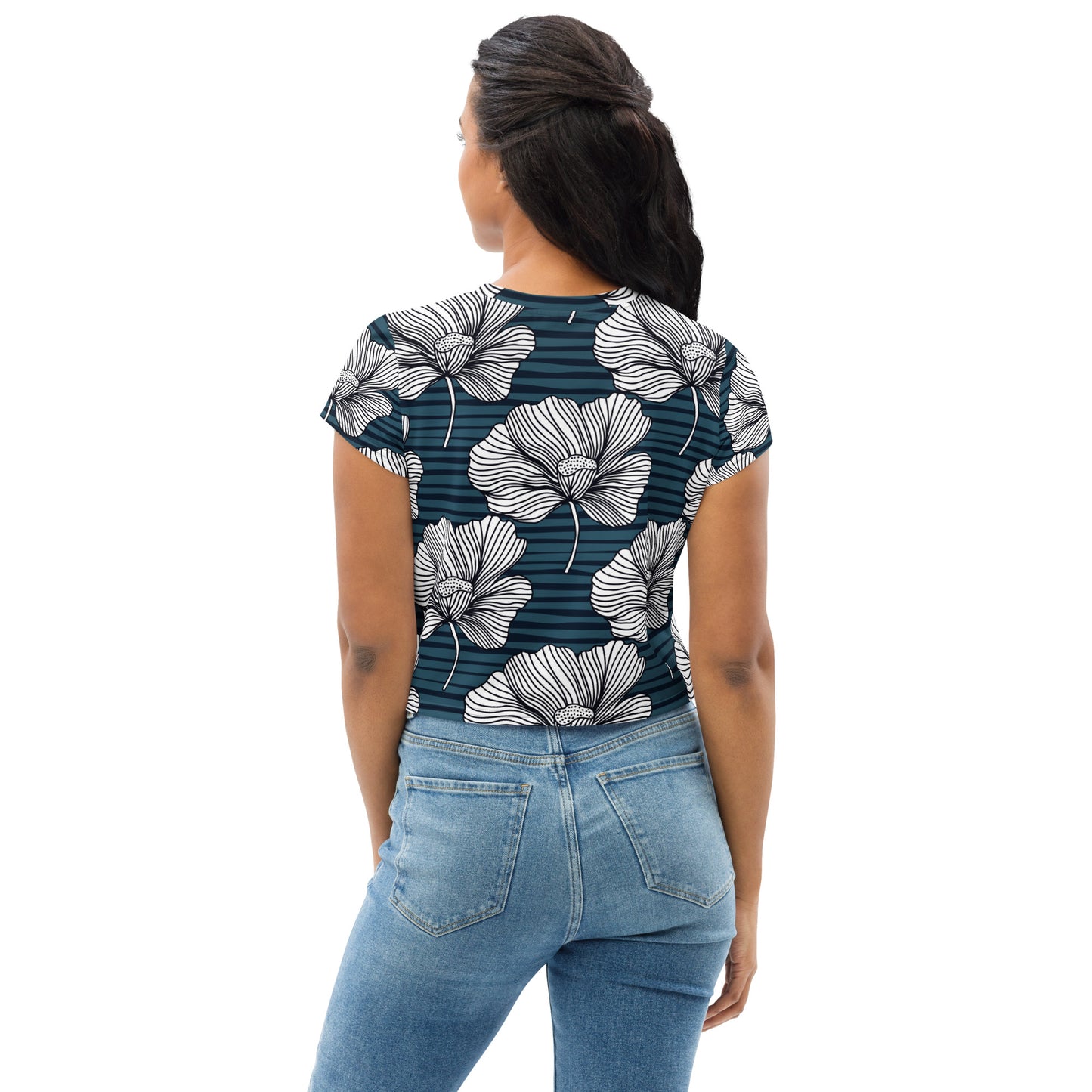 Amelia Crop Tee - Activewear Well