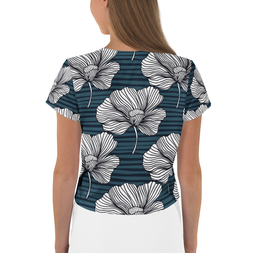 Amelia Crop Tee - Activewear Well