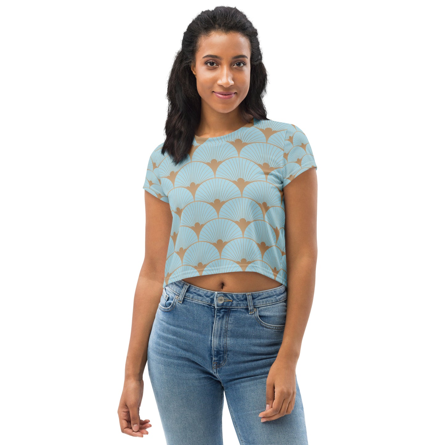 Sophia Crop Tee - Activewear Well
