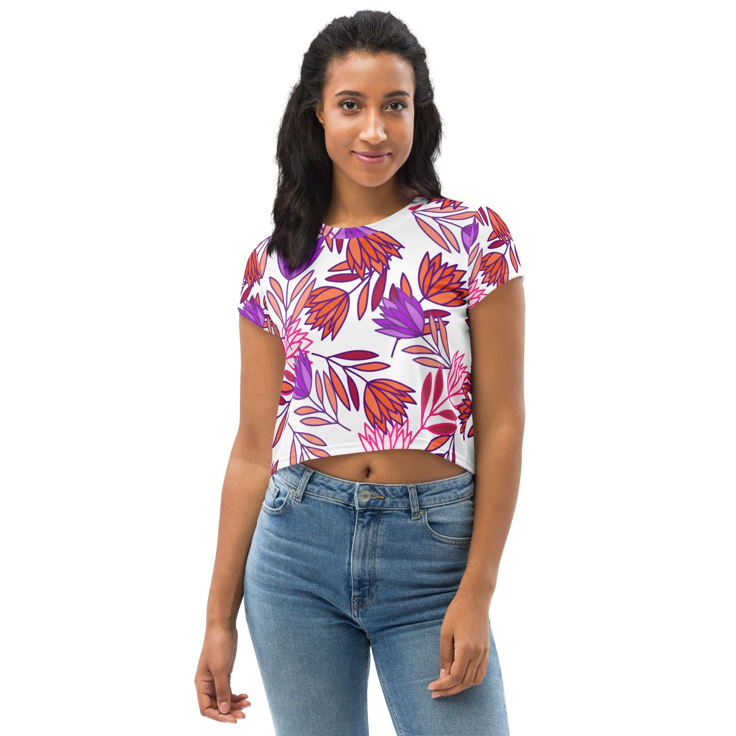 Sharon Crop Tee - Activewear Well