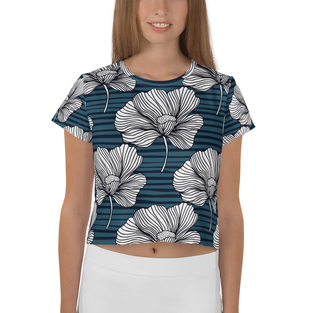 Amelia Crop Tee - Activewear Well