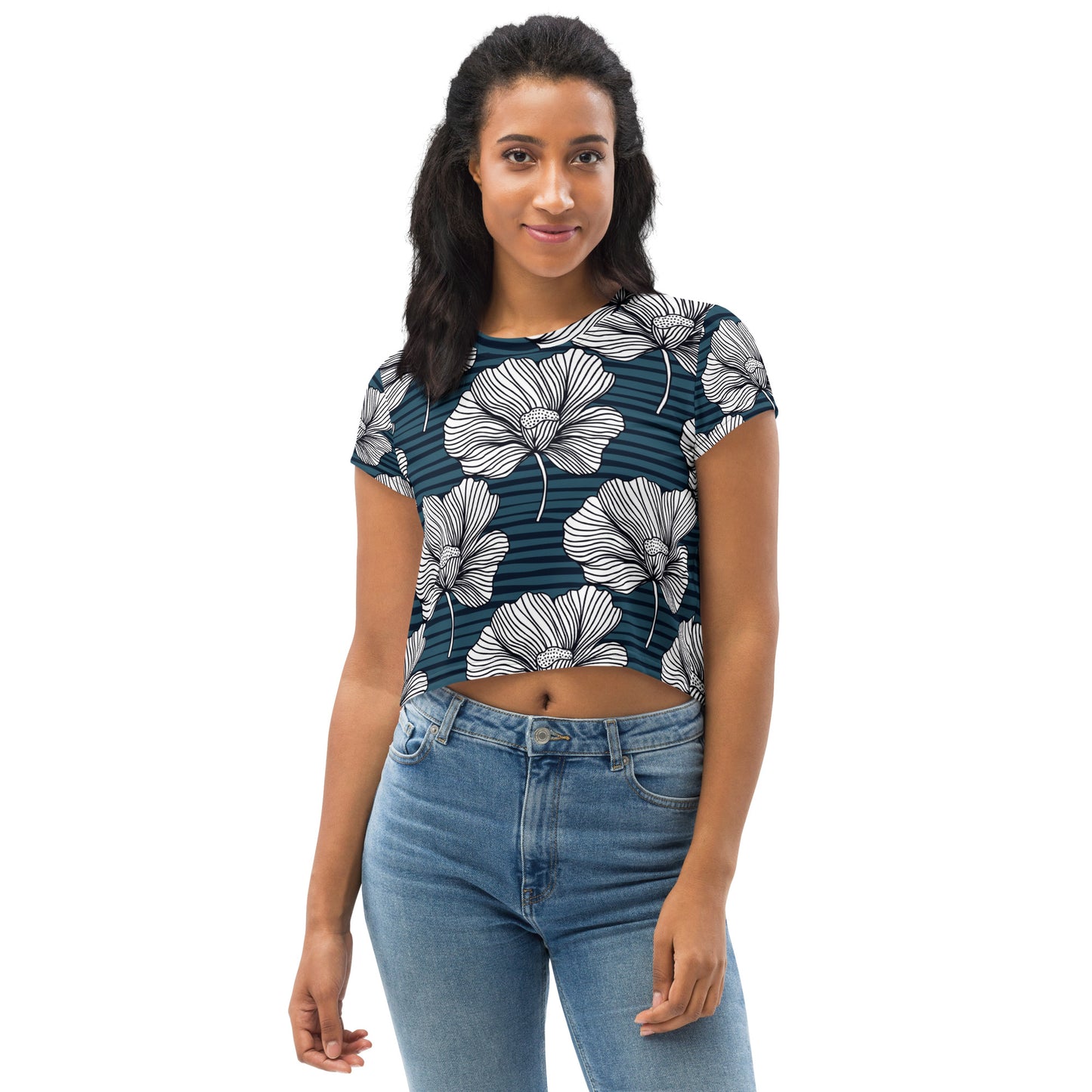 Amelia Crop Tee - Activewear Well