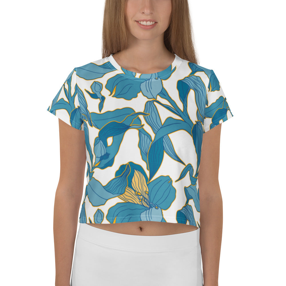 Allison Crop Tee - Activewear Well