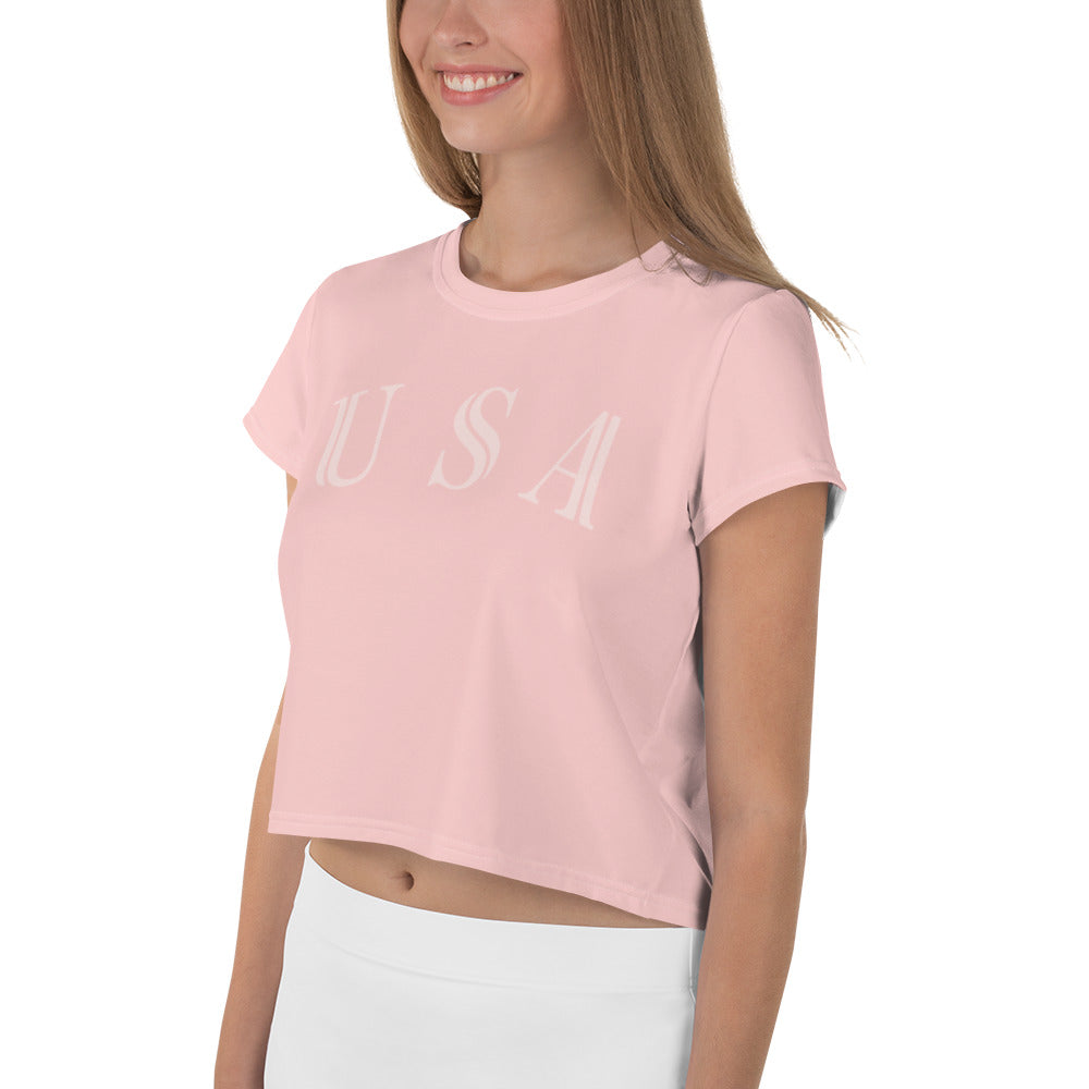Women's Cycling Crop Tee - Activewear Well