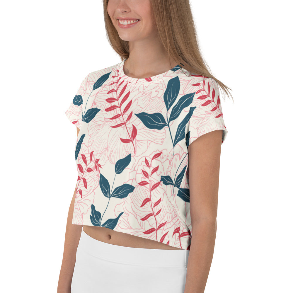 Sally Crop Tee - Activewear Well