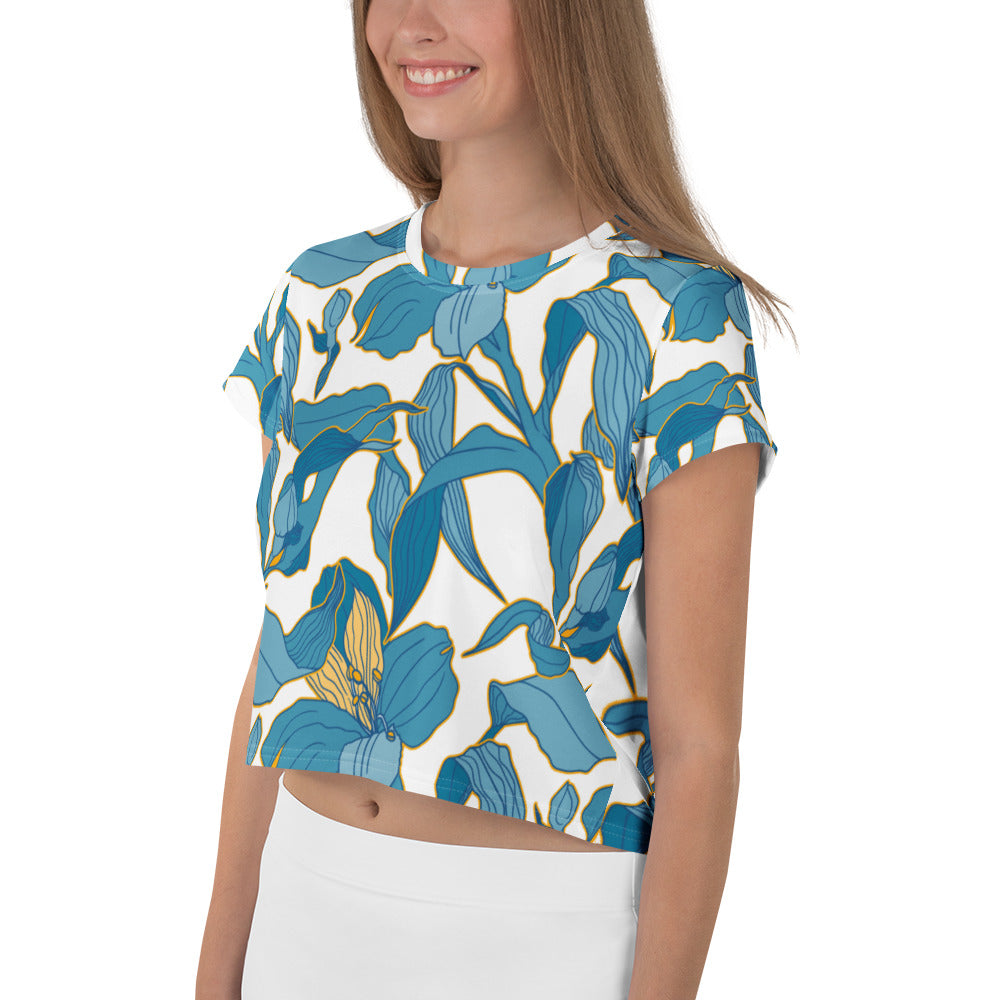 Allison Crop Tee - Activewear Well
