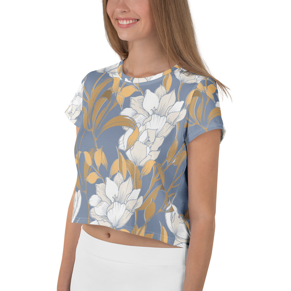 Kristen Crop Tee - Activewear Well
