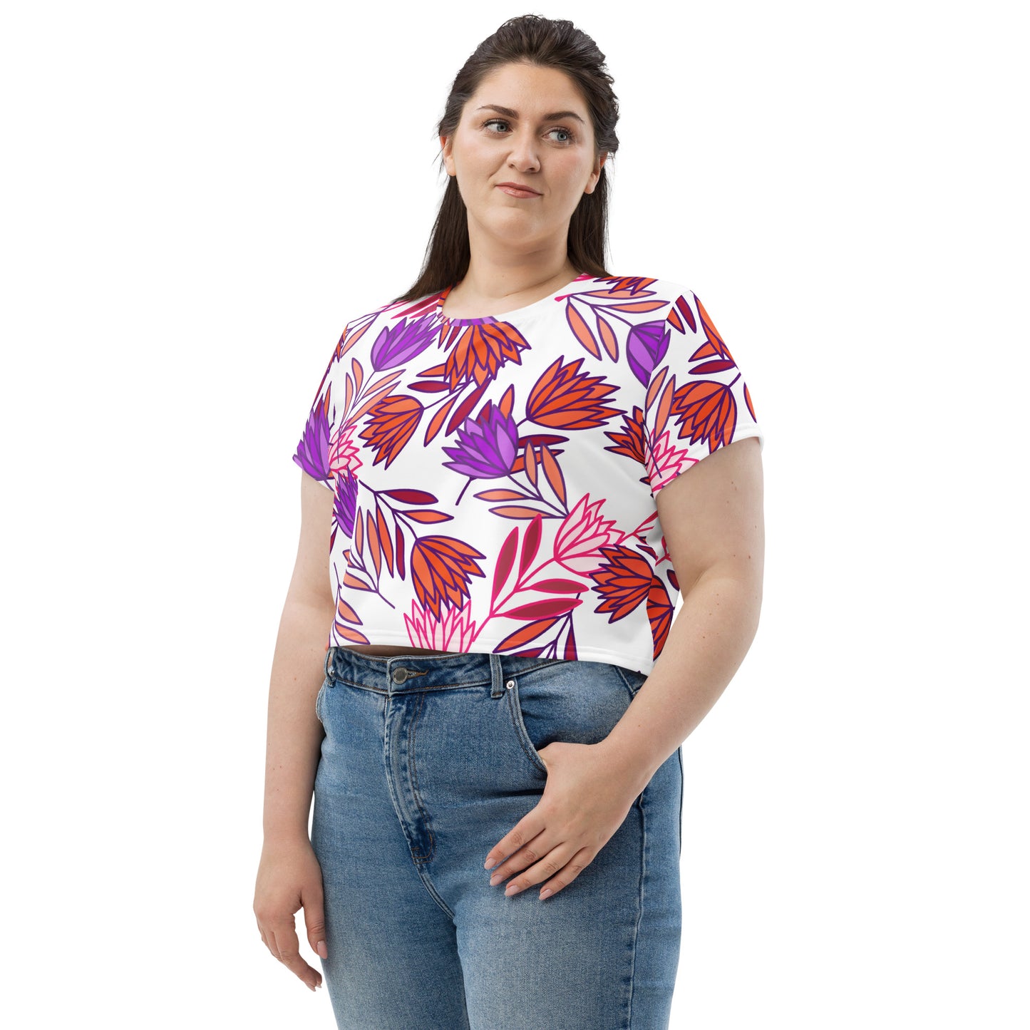 Sharon Crop Tee - Activewear Well