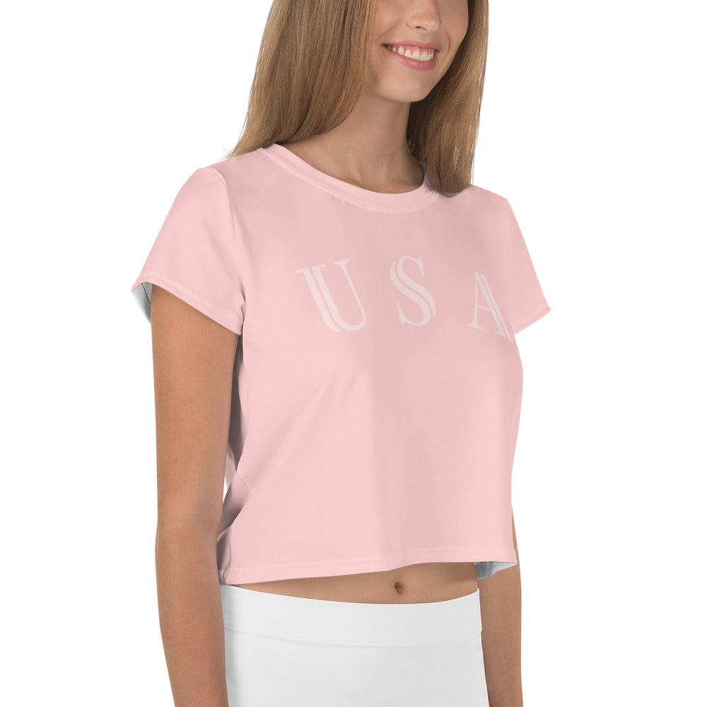 Women's Cycling Crop Tee - Activewear Well