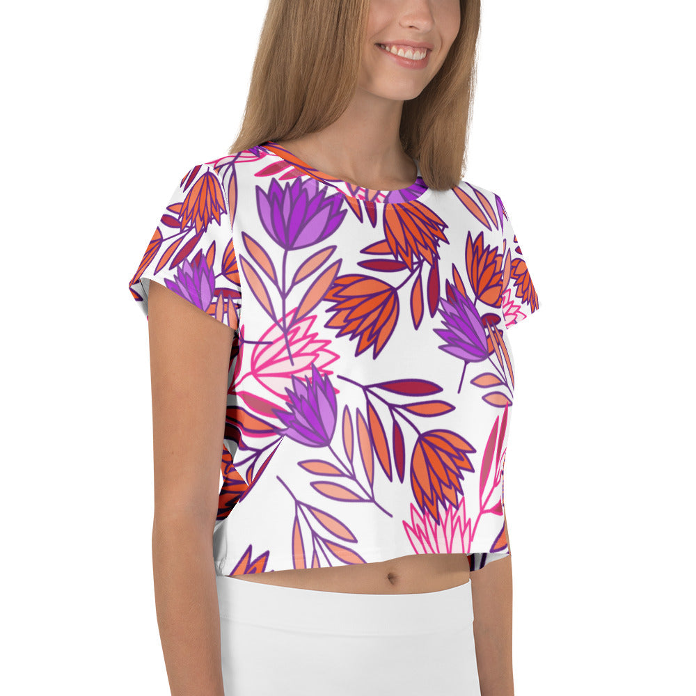 Sharon Crop Tee - Activewear Well