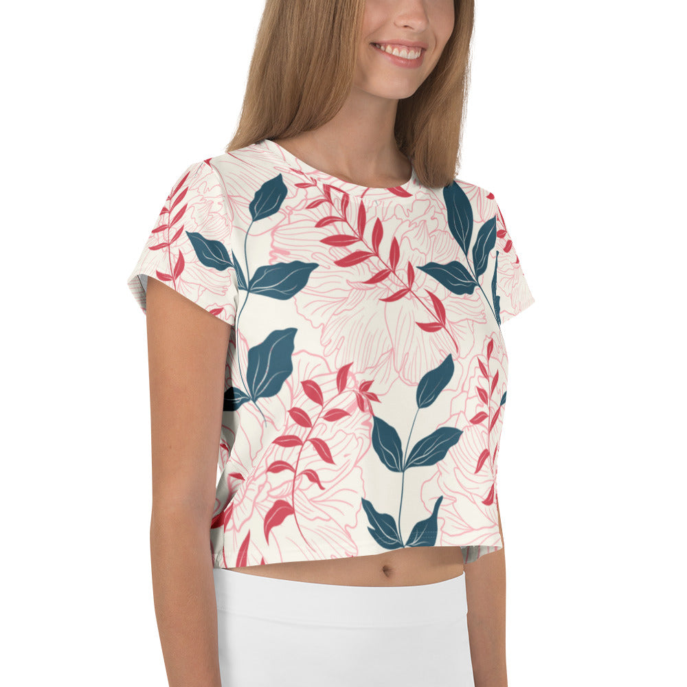 Sally Crop Tee - Activewear Well