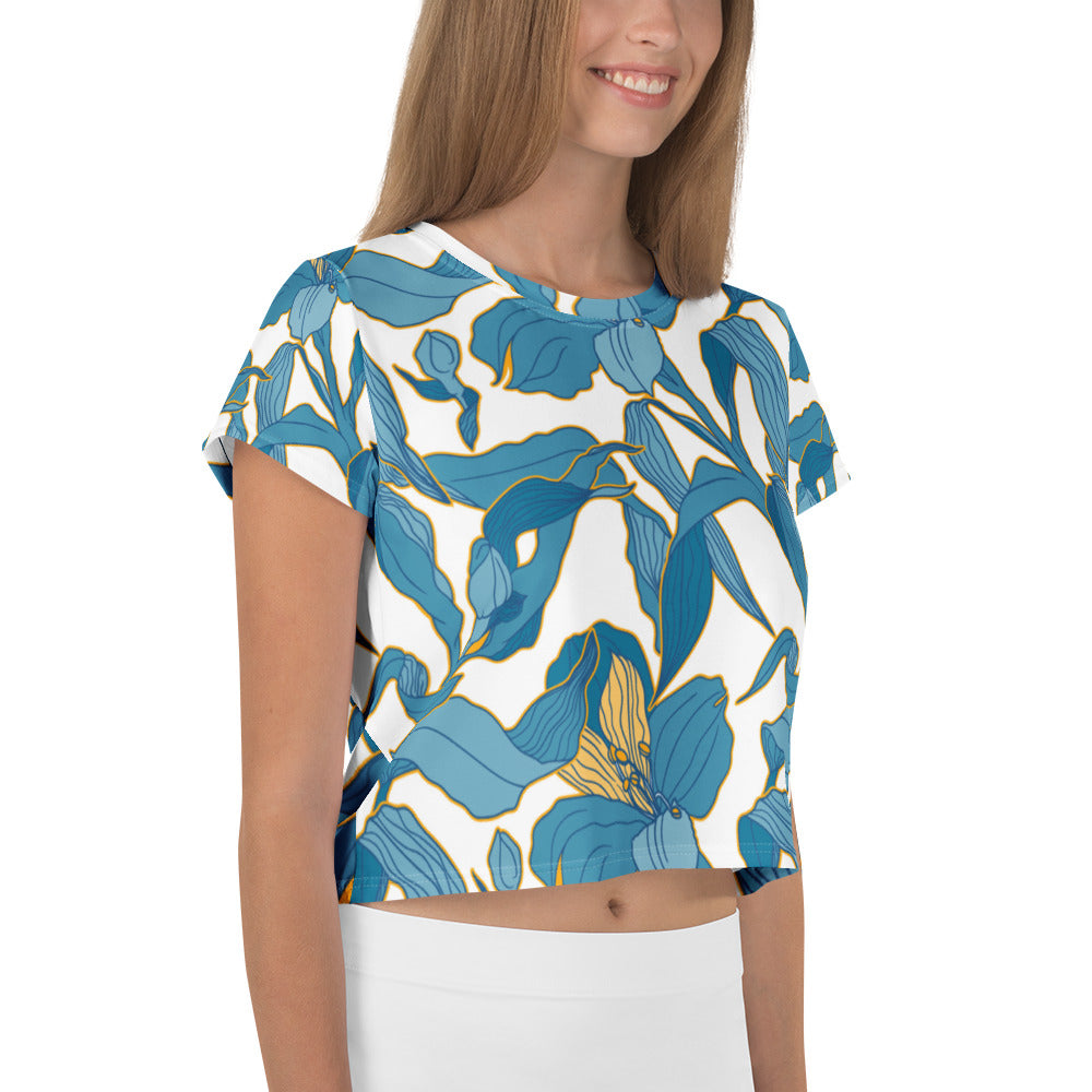 Allison Crop Tee - Activewear Well